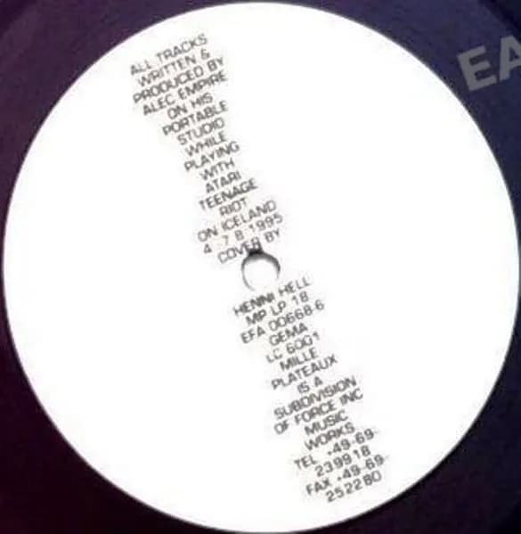 Alec Empire — Low On Ice (The Iceland Sessions)