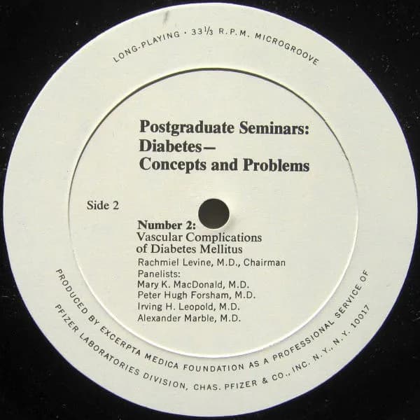 Various — Vascular Complications Of Diabetes Mellitus