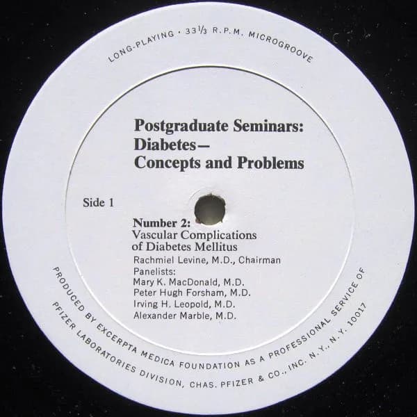 Various — Vascular Complications Of Diabetes Mellitus