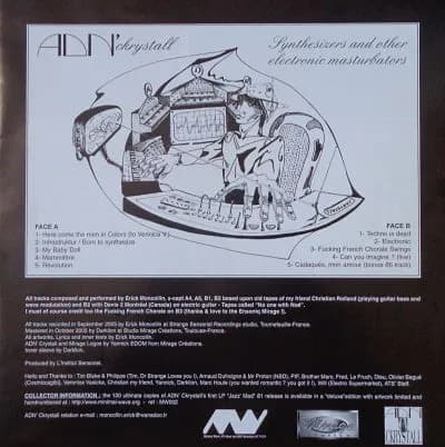ADN' Ckrystall — Synthesizers And Other Electronic Masturbators