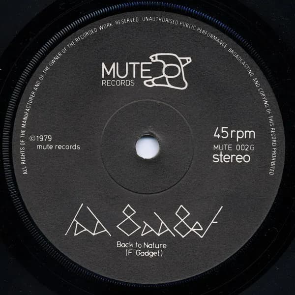 Fad Gadget — Back To Nature / The Box