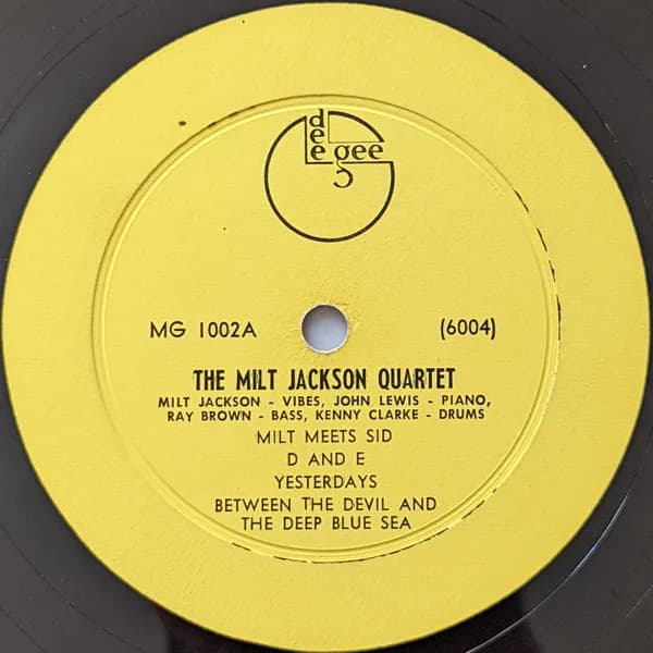 The Milt Jackson Quartet — Milt Jackson