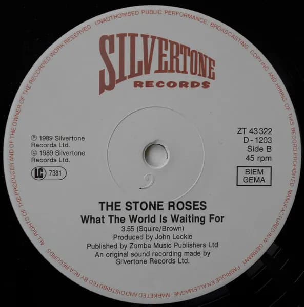 The Stone Roses — Fools Gold 9.53