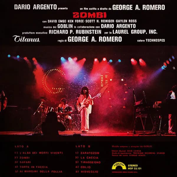 Goblin — Zombi (Colonna Sonora Originale Del Film)
