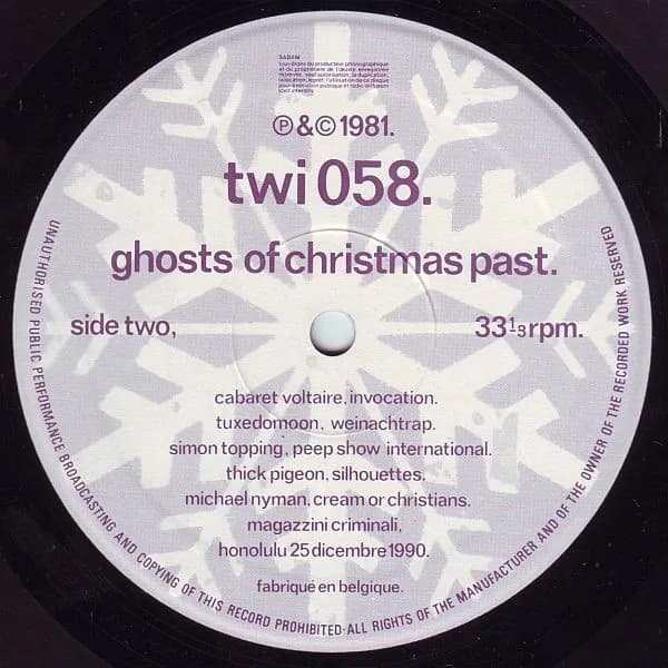 Various — Chantons Noël - Ghosts Of Christmas Past