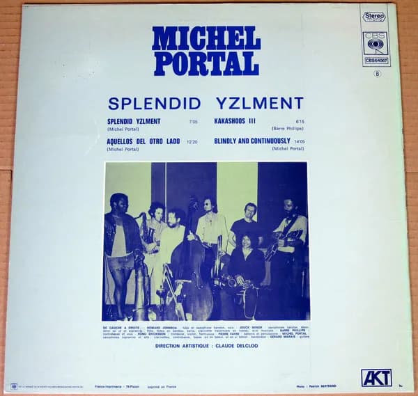 Michel Portal — Splendid Yzlment
