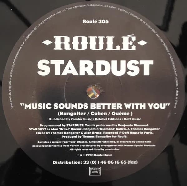 Stardust — Music Sounds Better With You