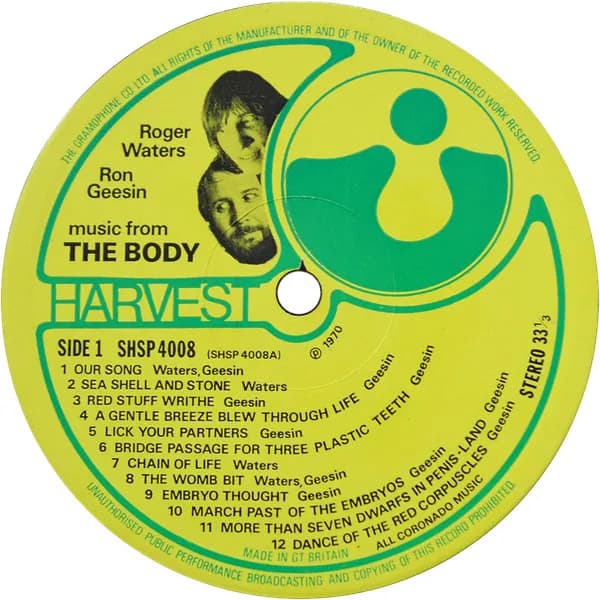 Ron Geesin & Roger Waters — Music From The Body