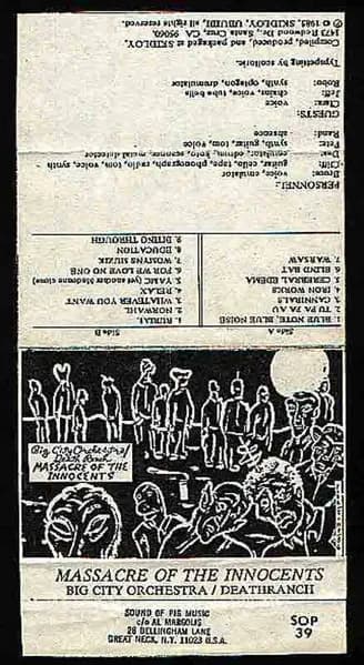 Big City Orchestra / Deathranch — Massacre Of The Innocents
