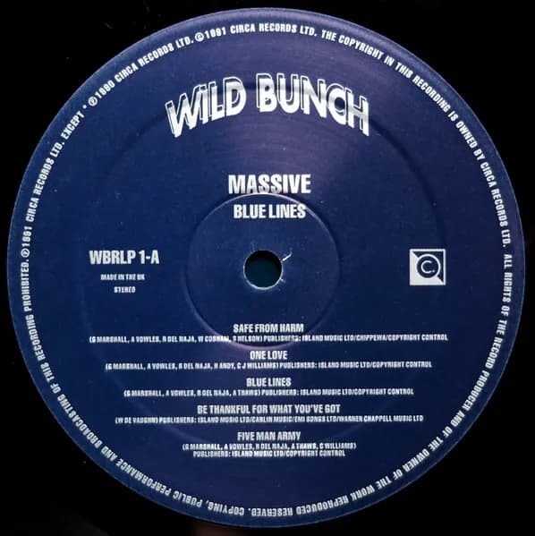Massive Attack — Blue Lines