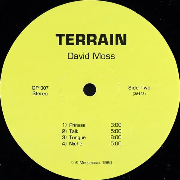 David Moss — Terrain