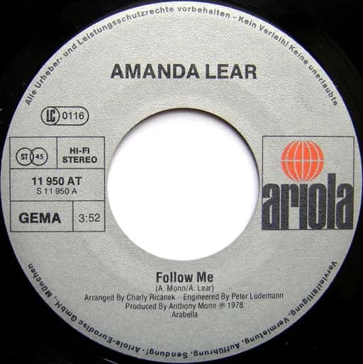 Amanda Lear — Follow Me