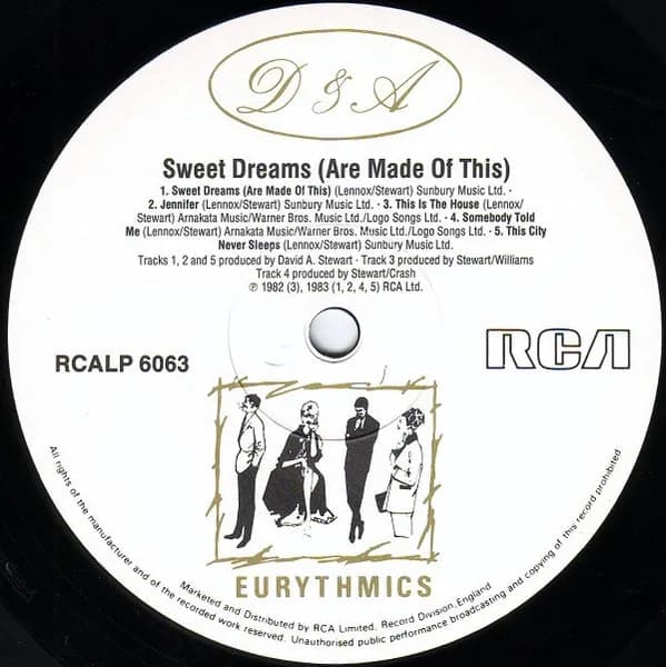Eurythmics — Sweet Dreams (Are Made Of This)