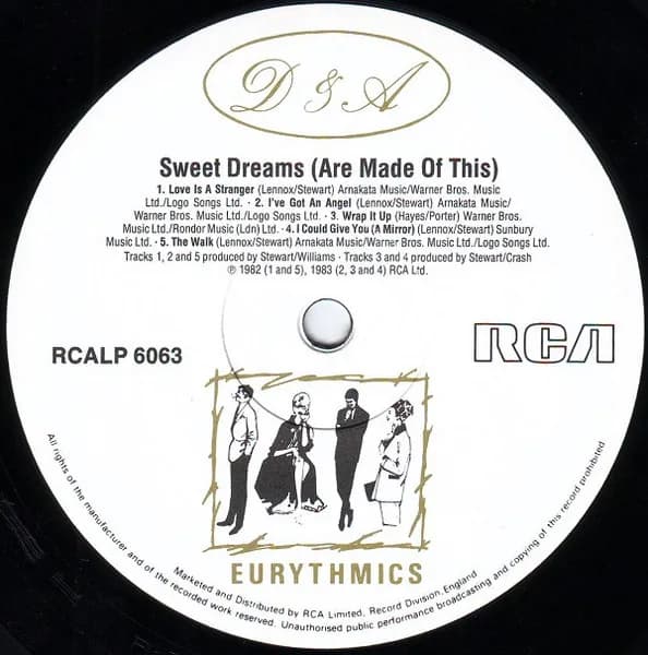 Eurythmics — Sweet Dreams (Are Made Of This)