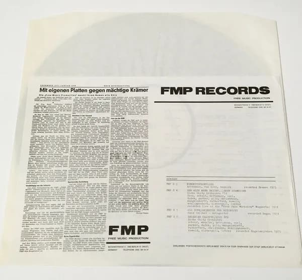 Irene Schweizer / Rüdiger Carl / Louis Moholo — Messer