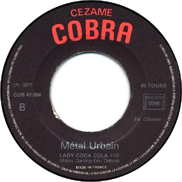 Métal Urbain — Panik