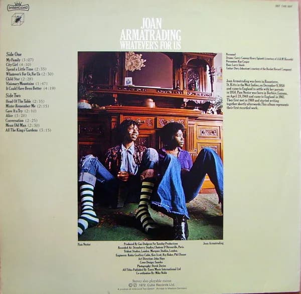 Joan Armatrading — Whatever's For Us