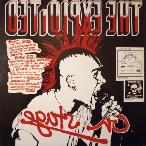 The Exploited — On Stage