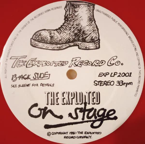 The Exploited — On Stage