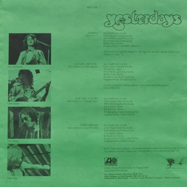 Yes — Yesterdays