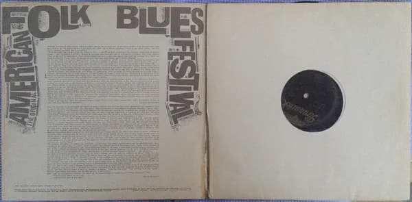 Various — The Original American Folk Blues Festival