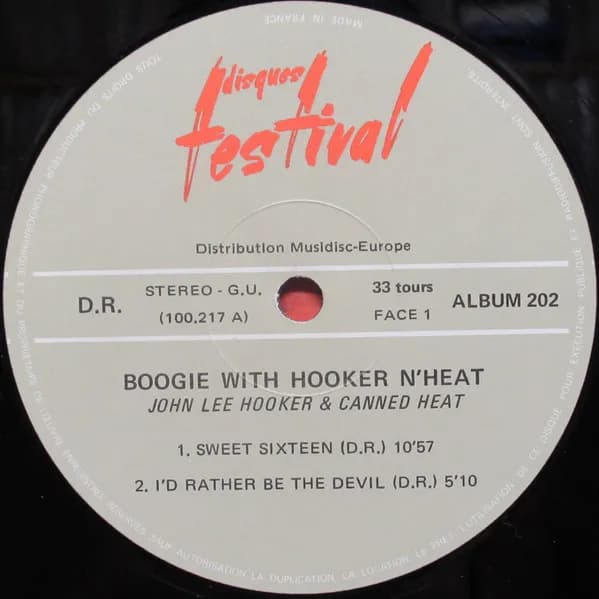 John Lee Hooker & Canned Heat — Boogie With Hooker N' Heat