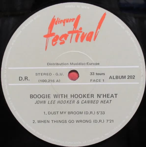 John Lee Hooker & Canned Heat — Boogie With Hooker N' Heat