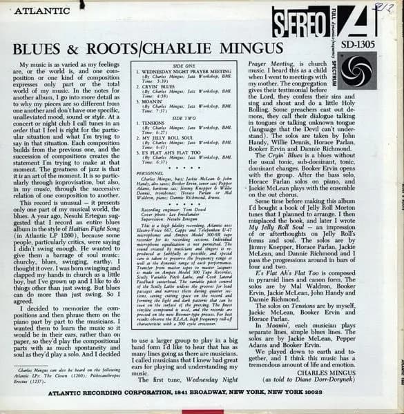 Charles Mingus — Blues & Roots