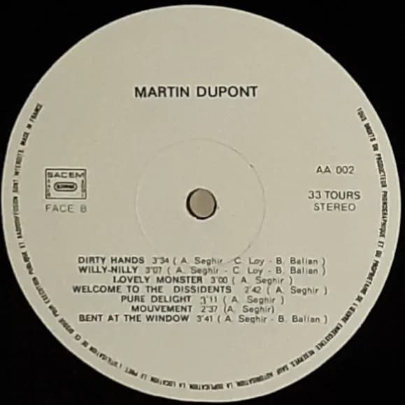 Martin Dupont — Just Because...