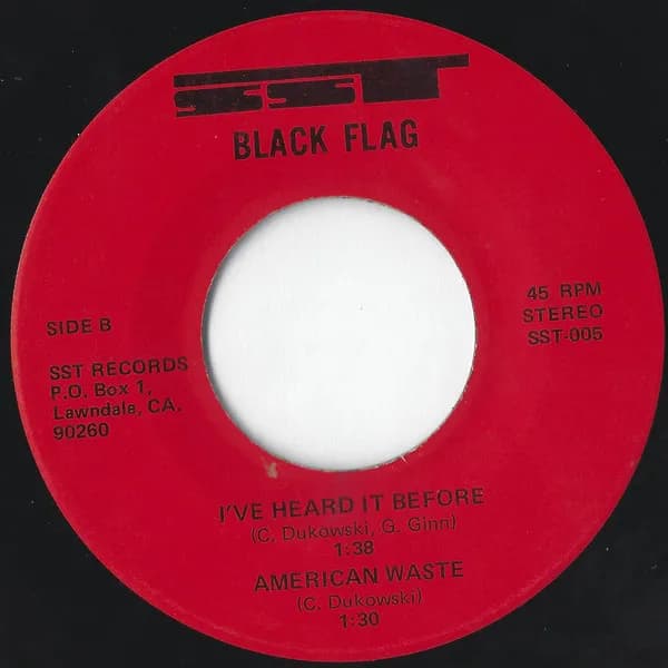 Black Flag — Six Pack