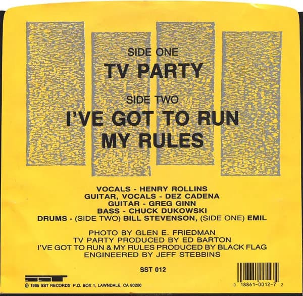 Black Flag — TV Party