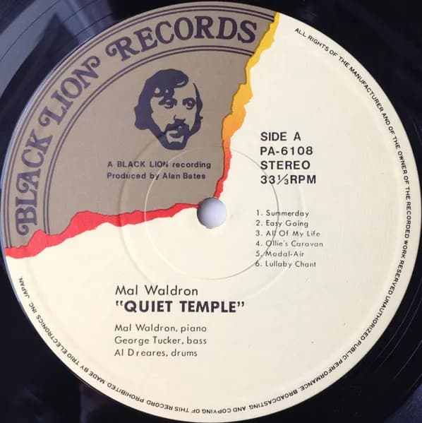 Mal Waldron = Mal Waldron — Les Nuits De La Negritude - Quiet Temple = クワイエット・テンプル