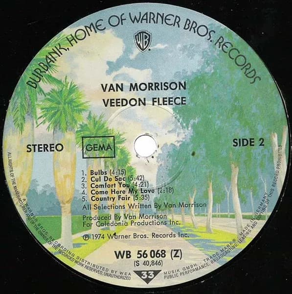 Van Morrison — Veedon Fleece