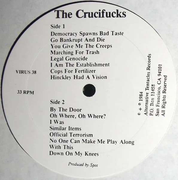 The Crucifucks — The Crucifucks