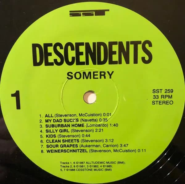 Descendents — Somery
