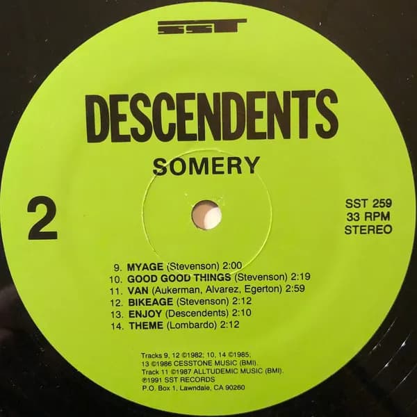 Descendents — Somery
