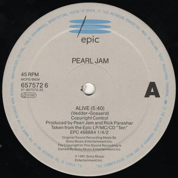 Pearl Jam — Alive