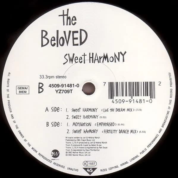 Sweet Harmony