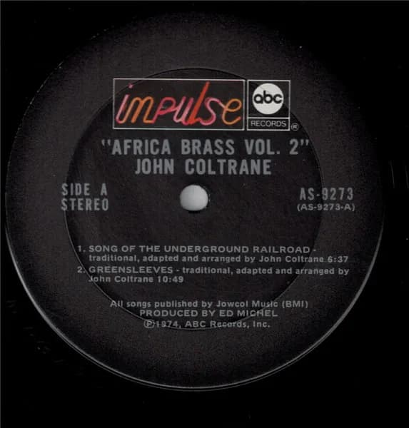 John Coltrane — The Africa Brass Sessions, Vol. 2