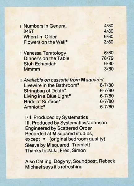 Systematics — Rural
