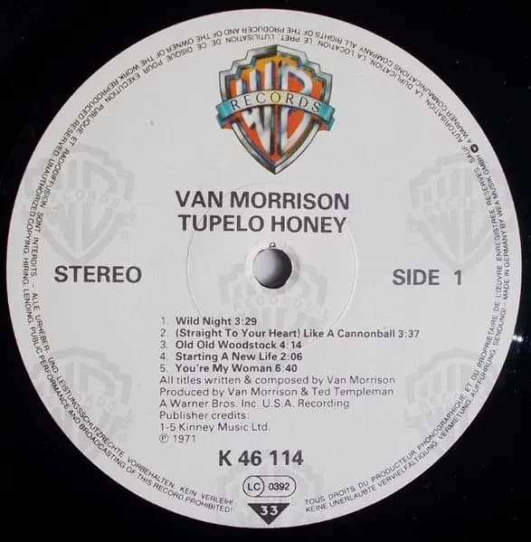 Van Morrison — Tupelo Honey