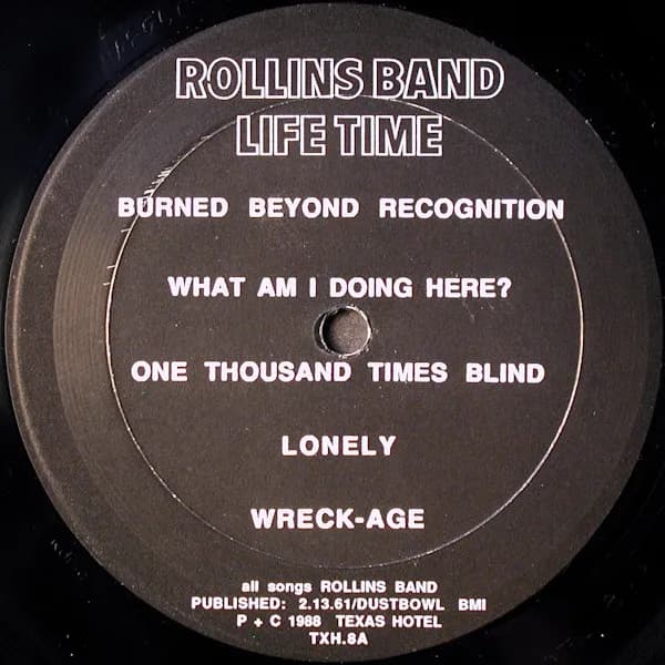 Rollins Band — Life Time