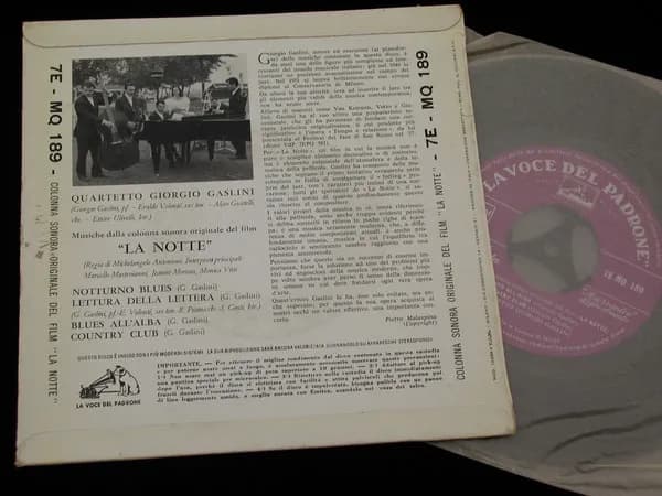 Giorgio Gaslini Quartet — La Notte