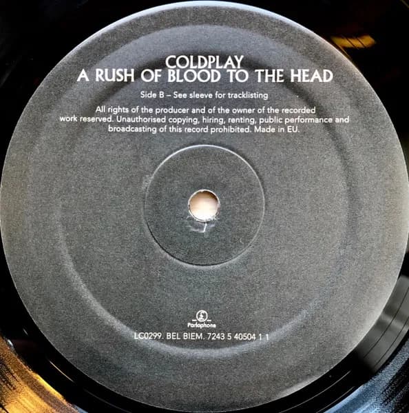 Coldplay — A Rush Of Blood To The Head