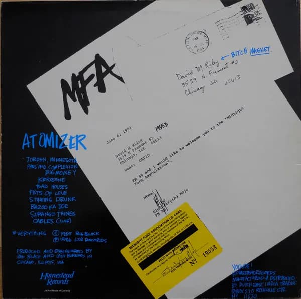 Big Black — Atomizer