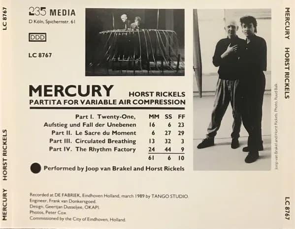 Horst Rickels — Mercury