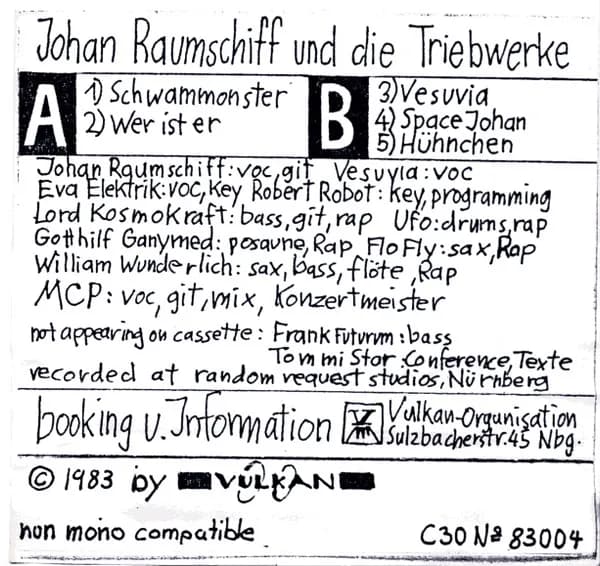Johan Raumschiff & Die Triebwerke — Johan Raumschiff Und Die Triebwerke