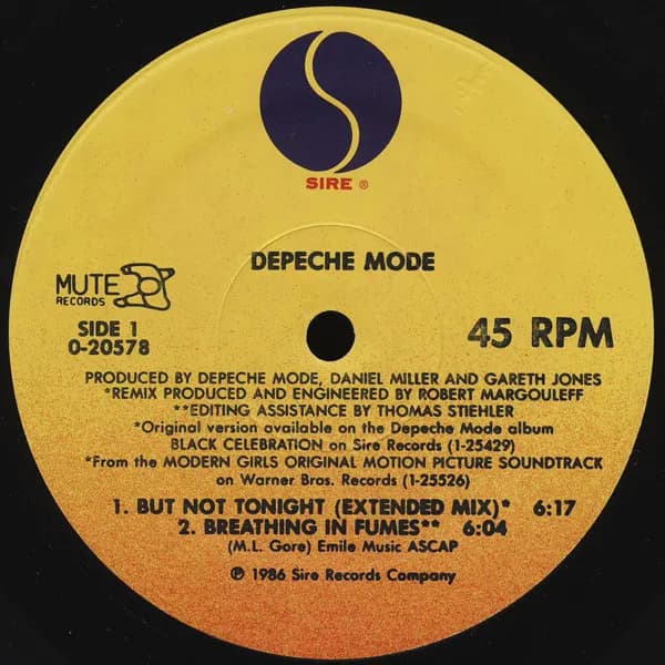 Depeche Mode — But Not Tonight