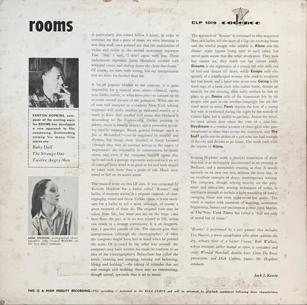 Kenyon Hopkins — Rooms