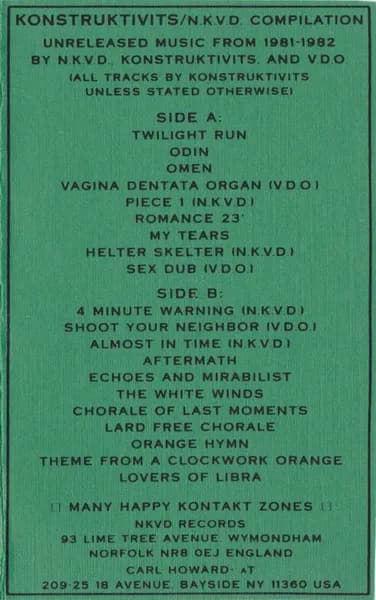 Konstruktivists — N.K.V.D. Compilation